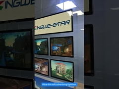 不動産の窓のブランドディスプレイ KWS-BD-A4 バックライト アクリルLEDライトボックス