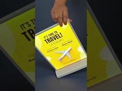 再充電可能なワイヤレスデスクトップディスプレイ ダブルサイド広告ライトボックス