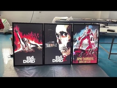 27x40 Blck アルミニウム LEDライトボックス 映画ポスター枠