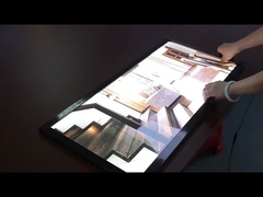 ブラックバックライトライトボックス アルミ壁画LEDポスターフレームディスプレイ