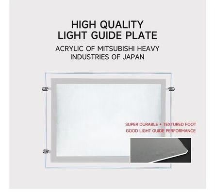 不動産広告ディスプレイ用12Vまたは24V吊り下げ式ライトボックス