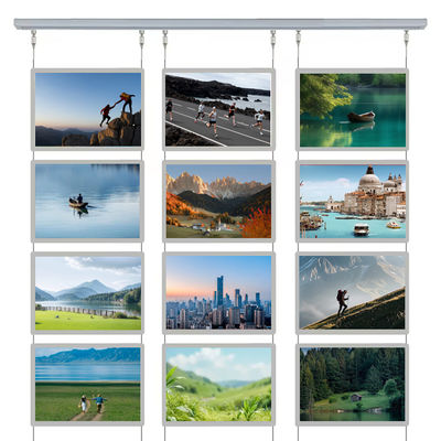 A4 クリスタルライトボックス 会社 壁サイン アクリル2835 LED広告ライトボックス